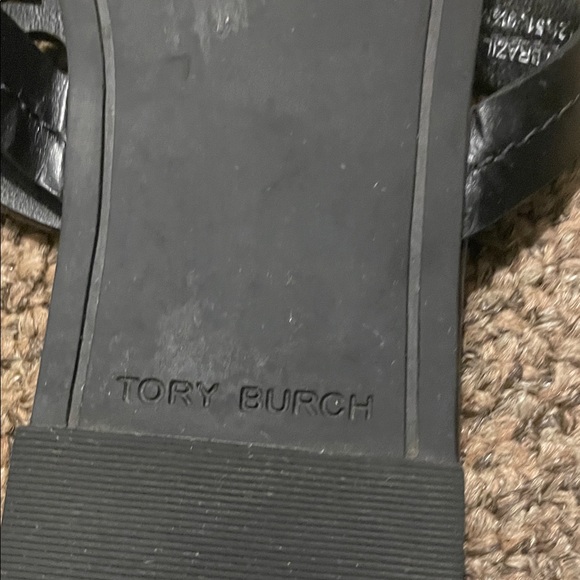 TORY BURCH MILLER SANDAL FLIP FLOP PATENT LEATHER BLACK SIZE
9.5 - Picture 8 of 11